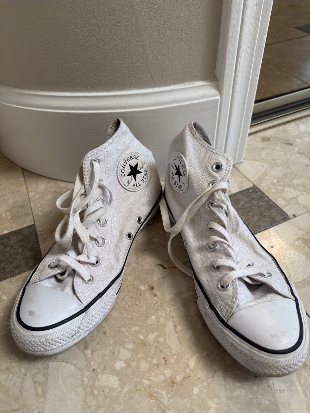 Converse Sparkle All Star High Top Sneakers